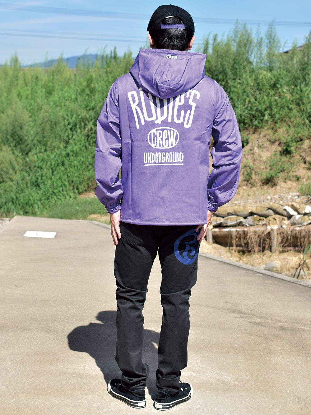 DRAWING HOOD-JACKET