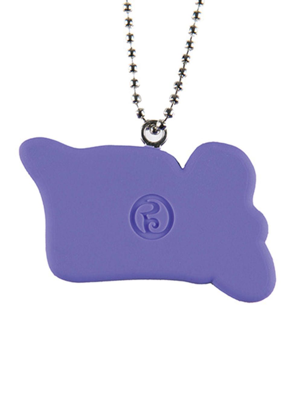 RUBBER LOGO-NECKLACE