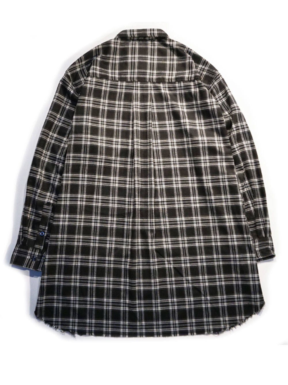 17 [ FRAYED HEM LOOSE SHIRTS ]