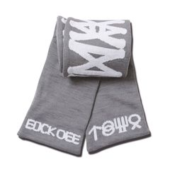 WOOL SCARF - LOGO