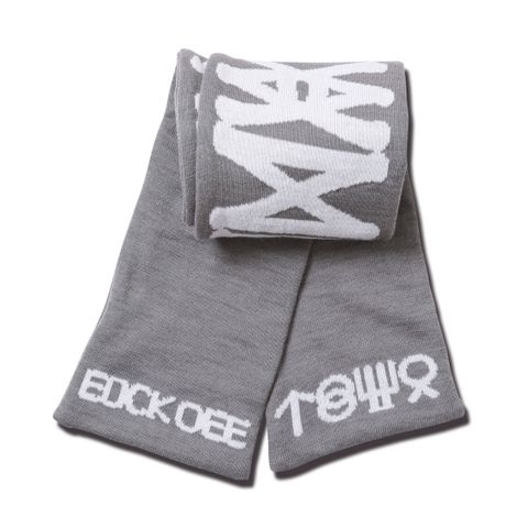WOOL SCARF - LOGO