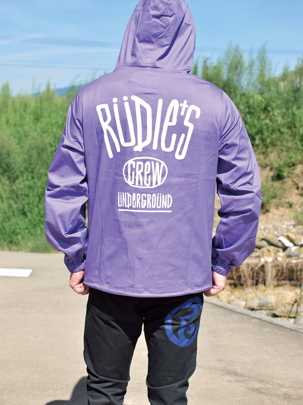 DRAWING HOOD-JACKET