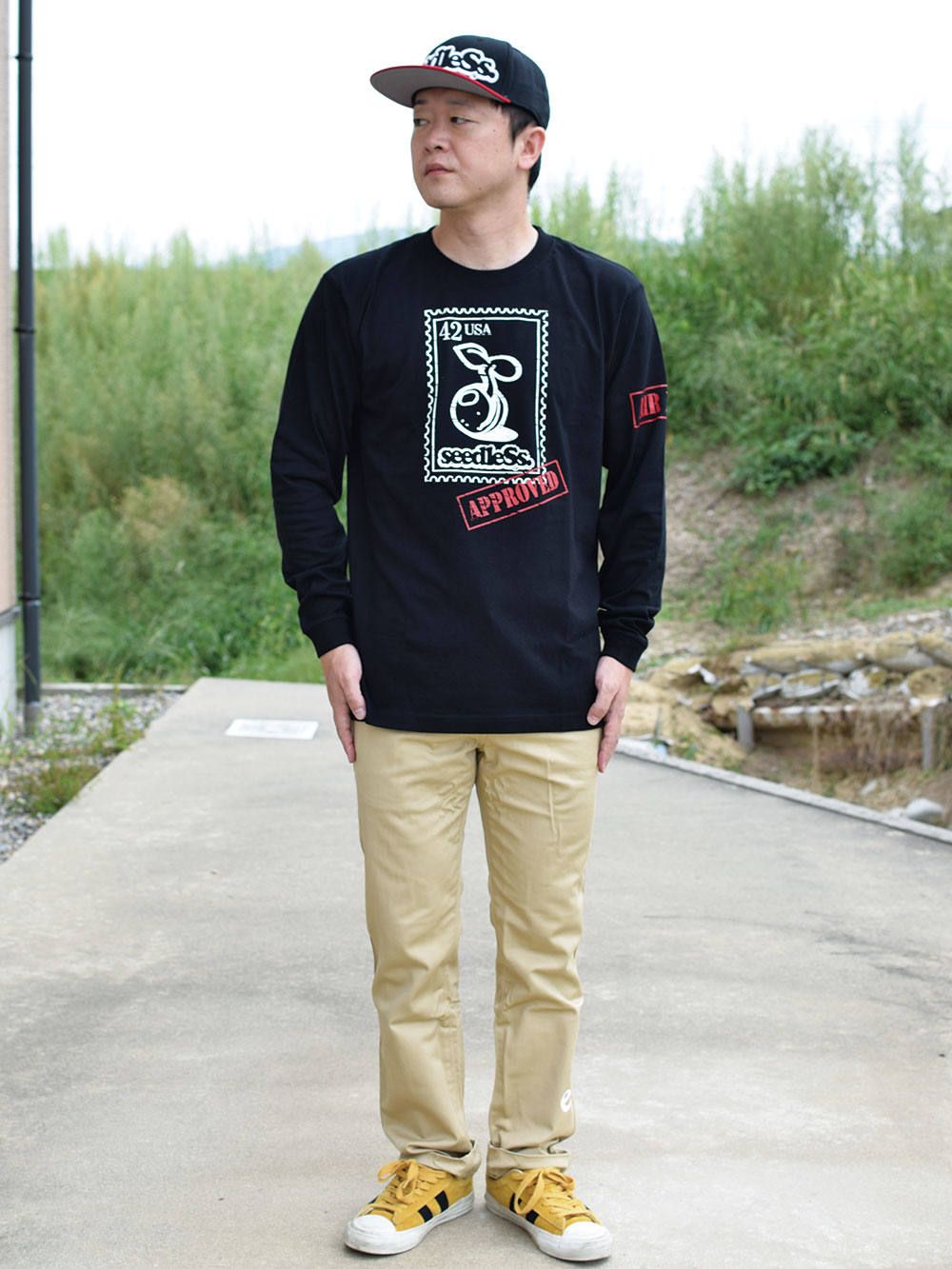 sd 42 AIR MAIL LS tee