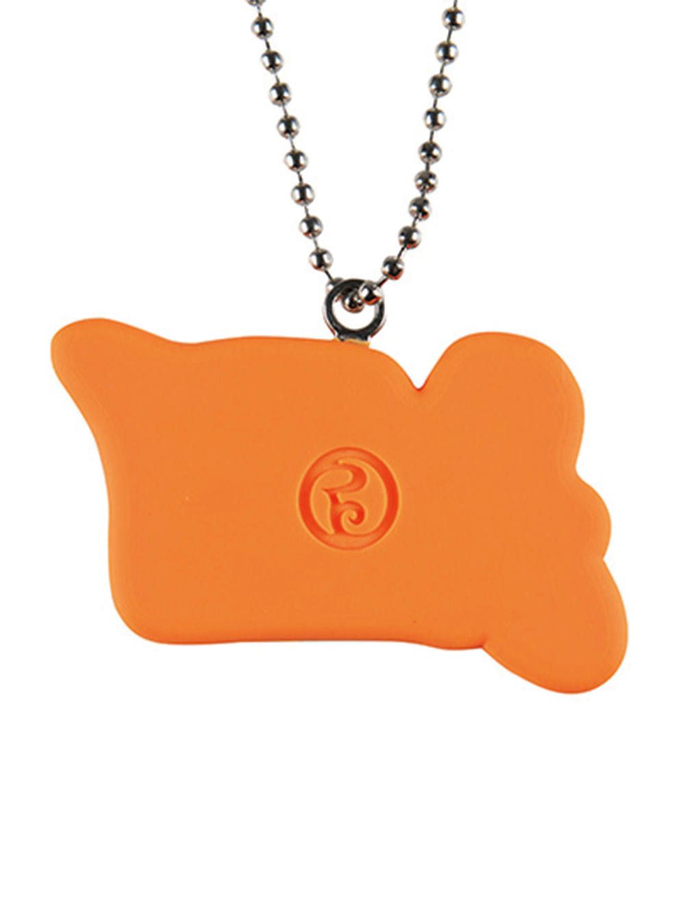 RUBBER LOGO-NECKLACE