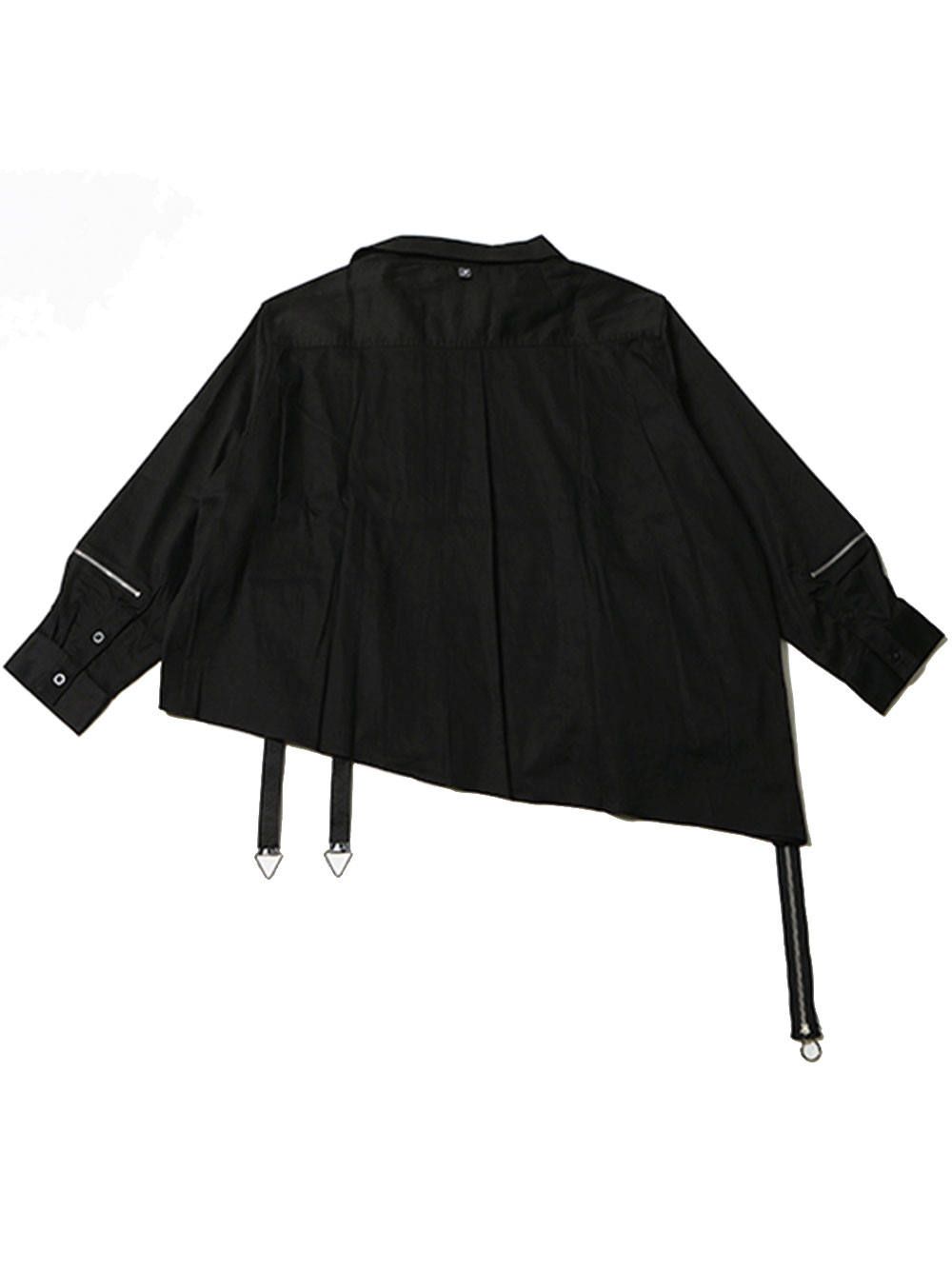 SHADOW -Deformed Pullover Shirts-