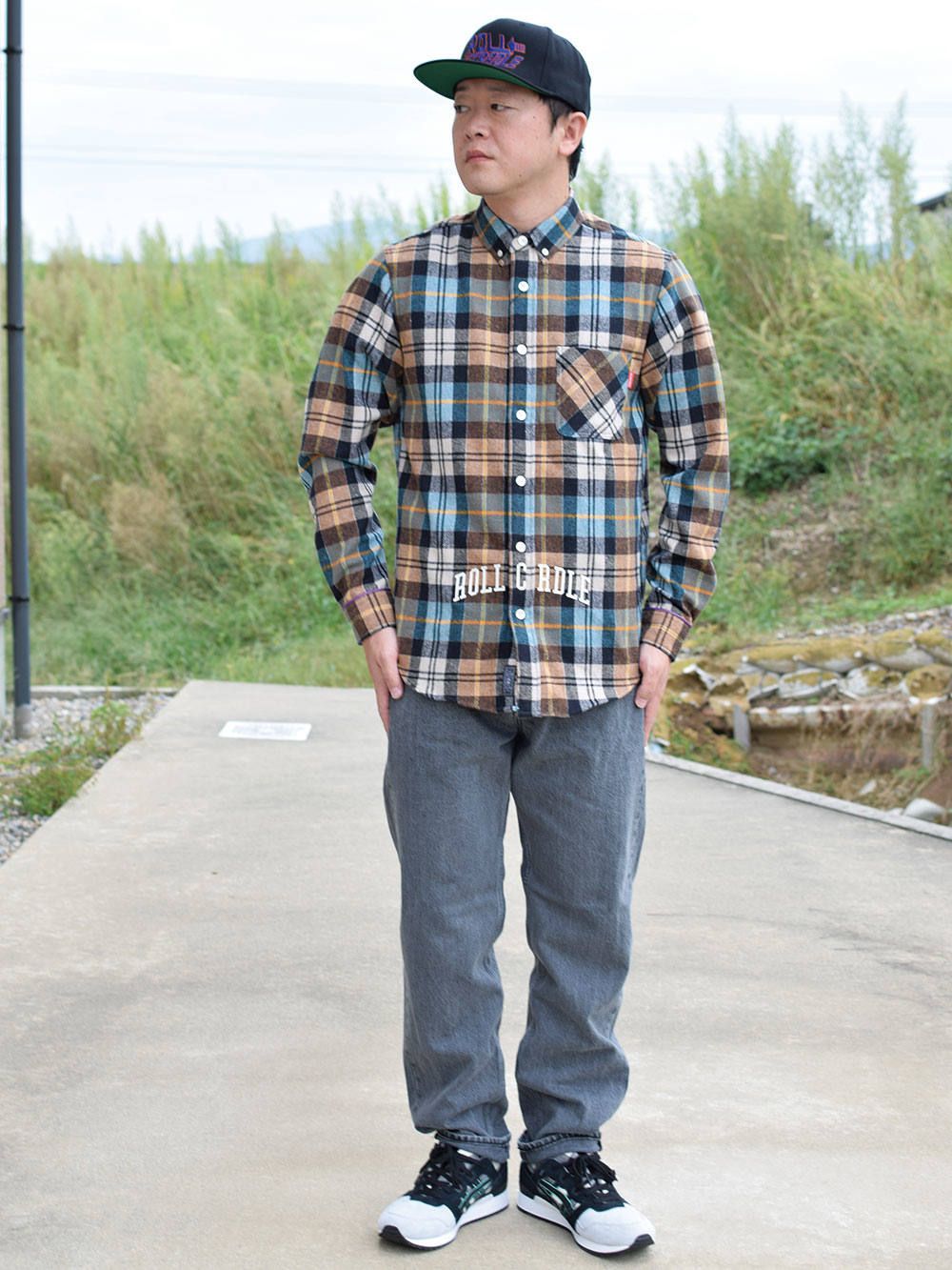 THUNDER GATE BAGGY-DENIM