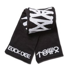 WOOL SCARF - LOGO