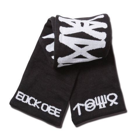 WOOL SCARF - LOGO