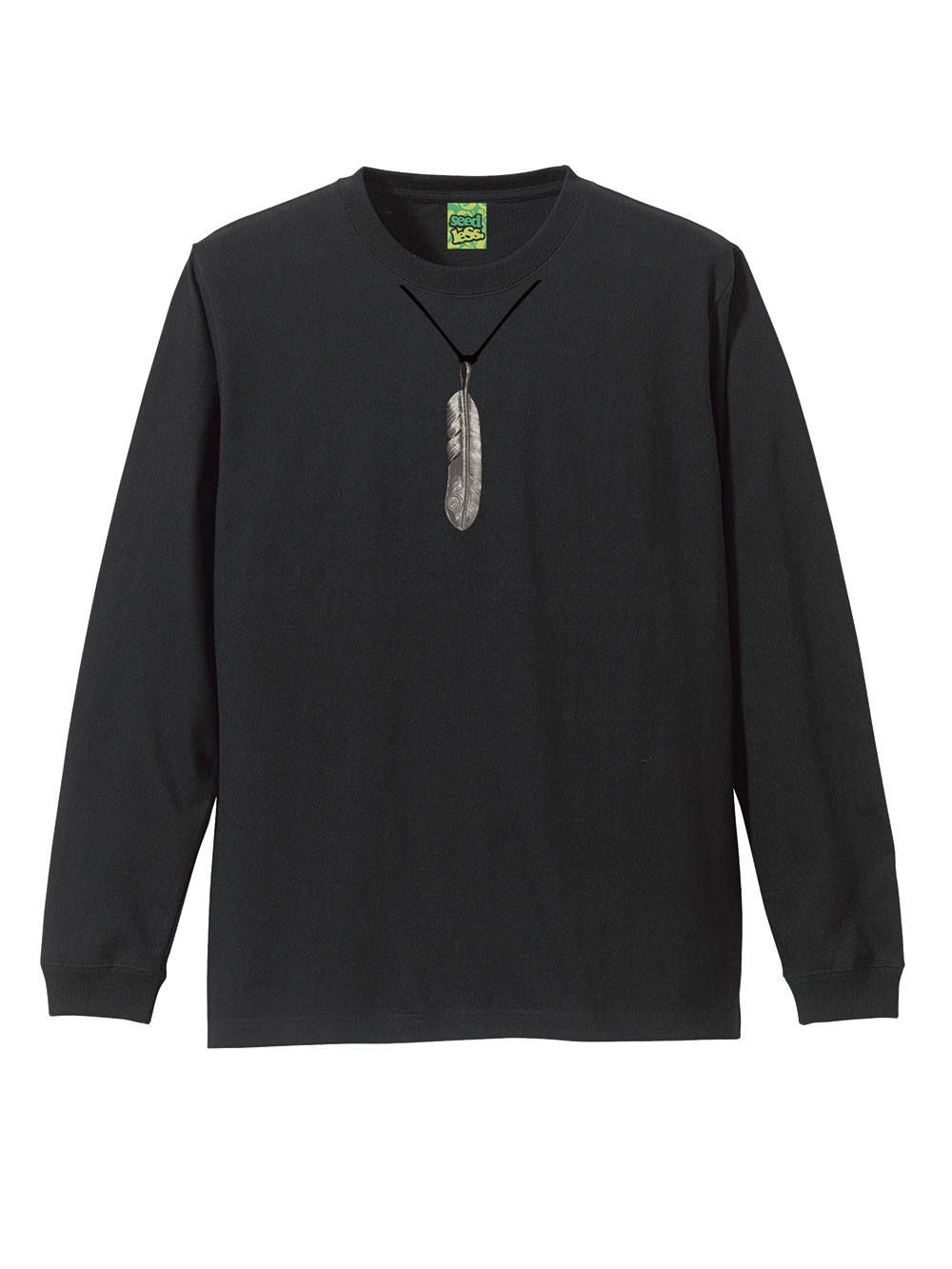 the feather LS tee