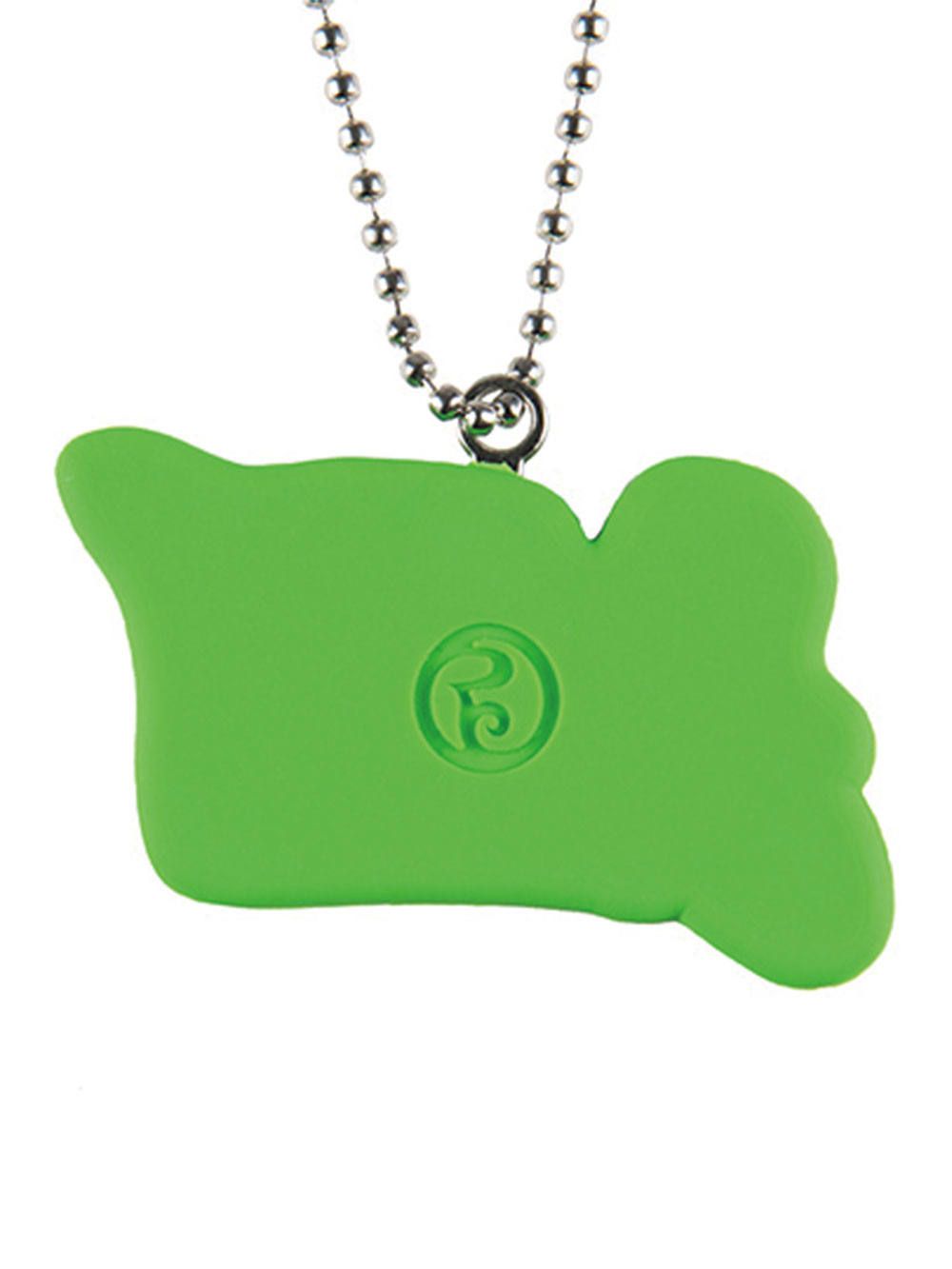 RUBBER LOGO-NECKLACE