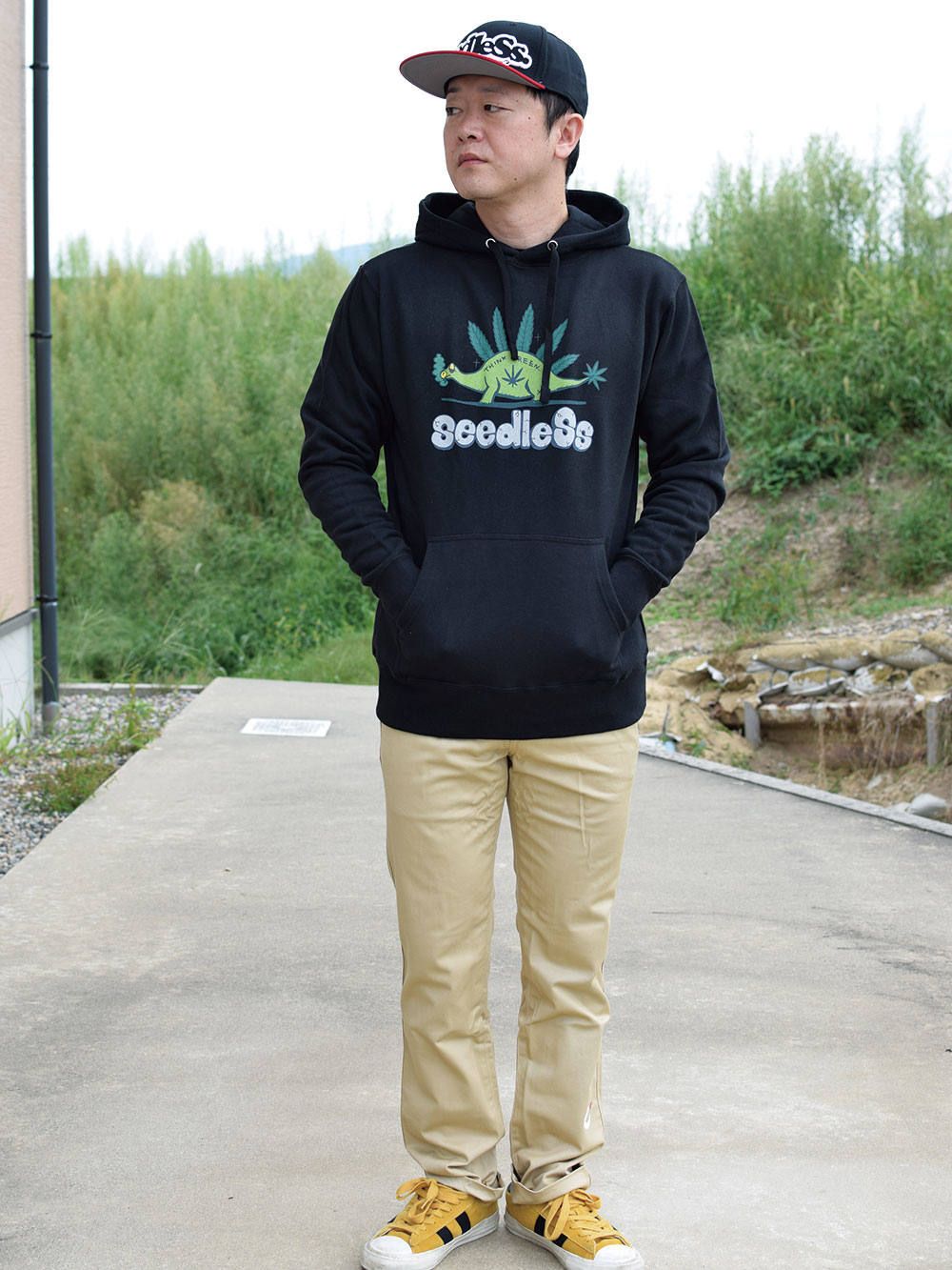 sd weedzaurus hoody