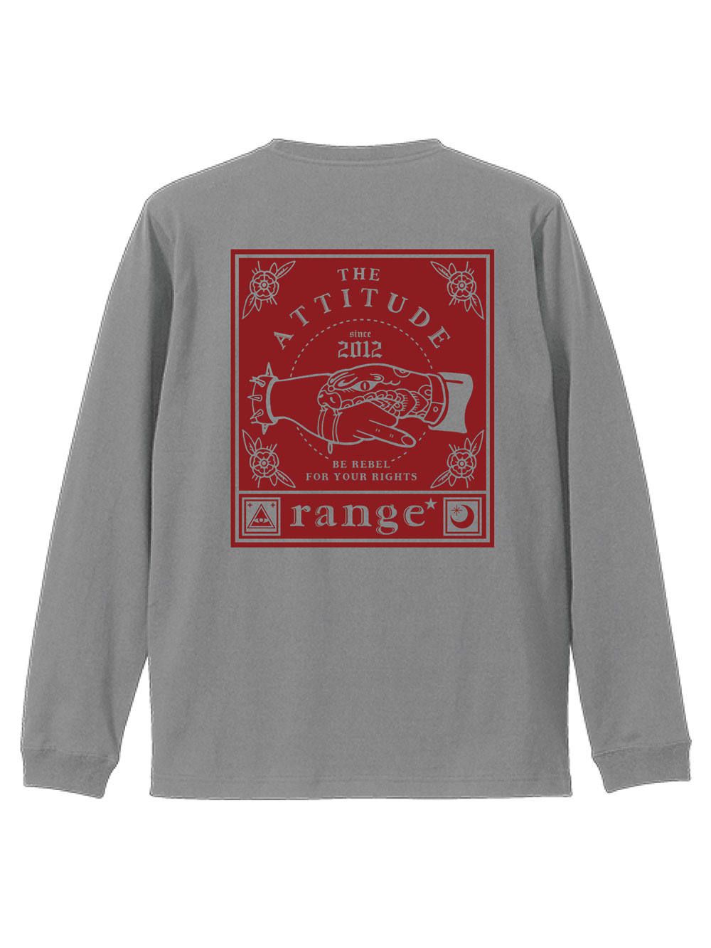 shake snake hand LS tee