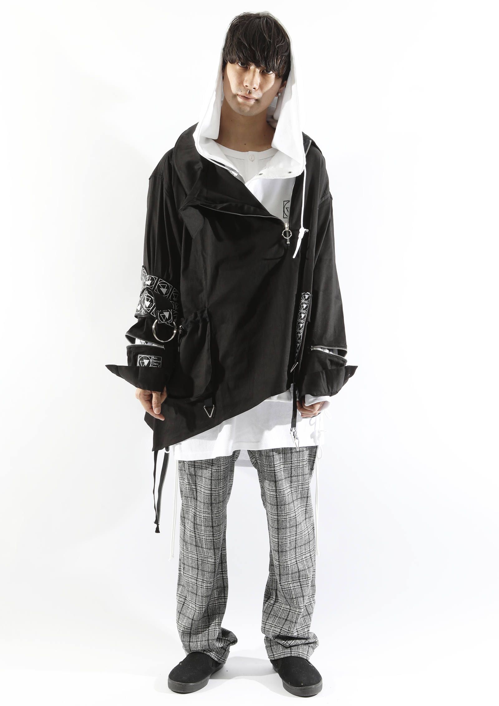 SHADOW -Deformed Pullover Shirts-