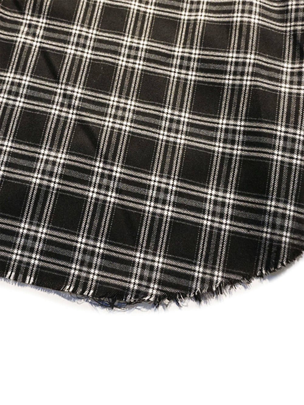 17 [ FRAYED HEM LOOSE SHIRTS ]