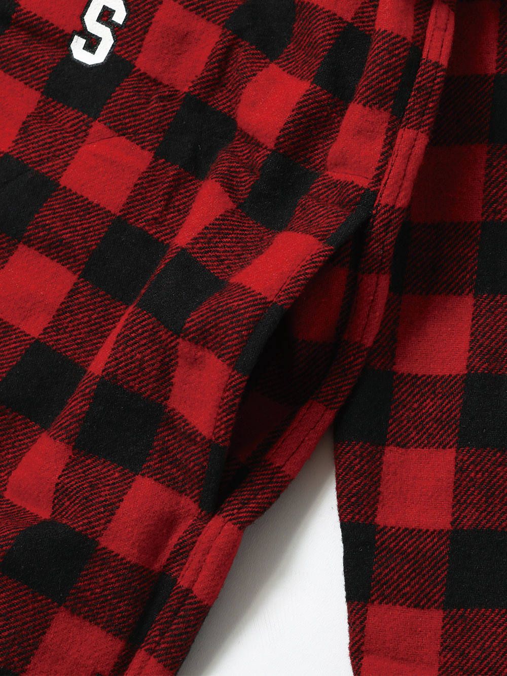 MIGHTY CHECK HOOD-SHIRTS