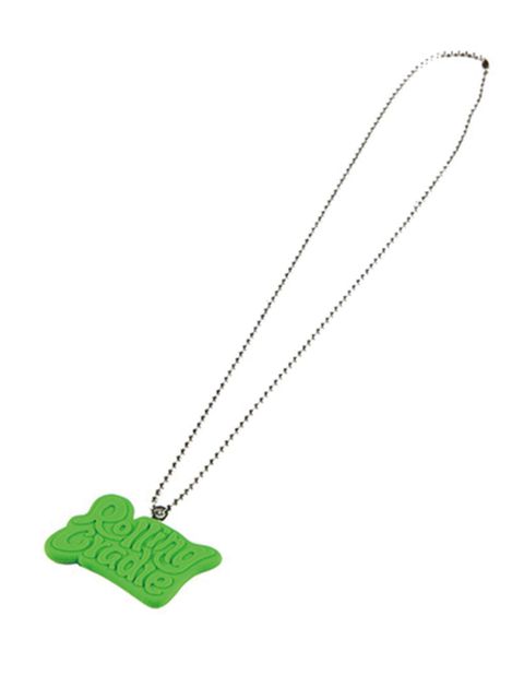 RUBBER LOGO-NECKLACE