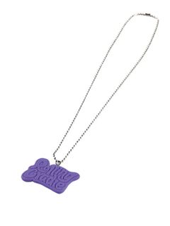RUBBER LOGO-NECKLACE