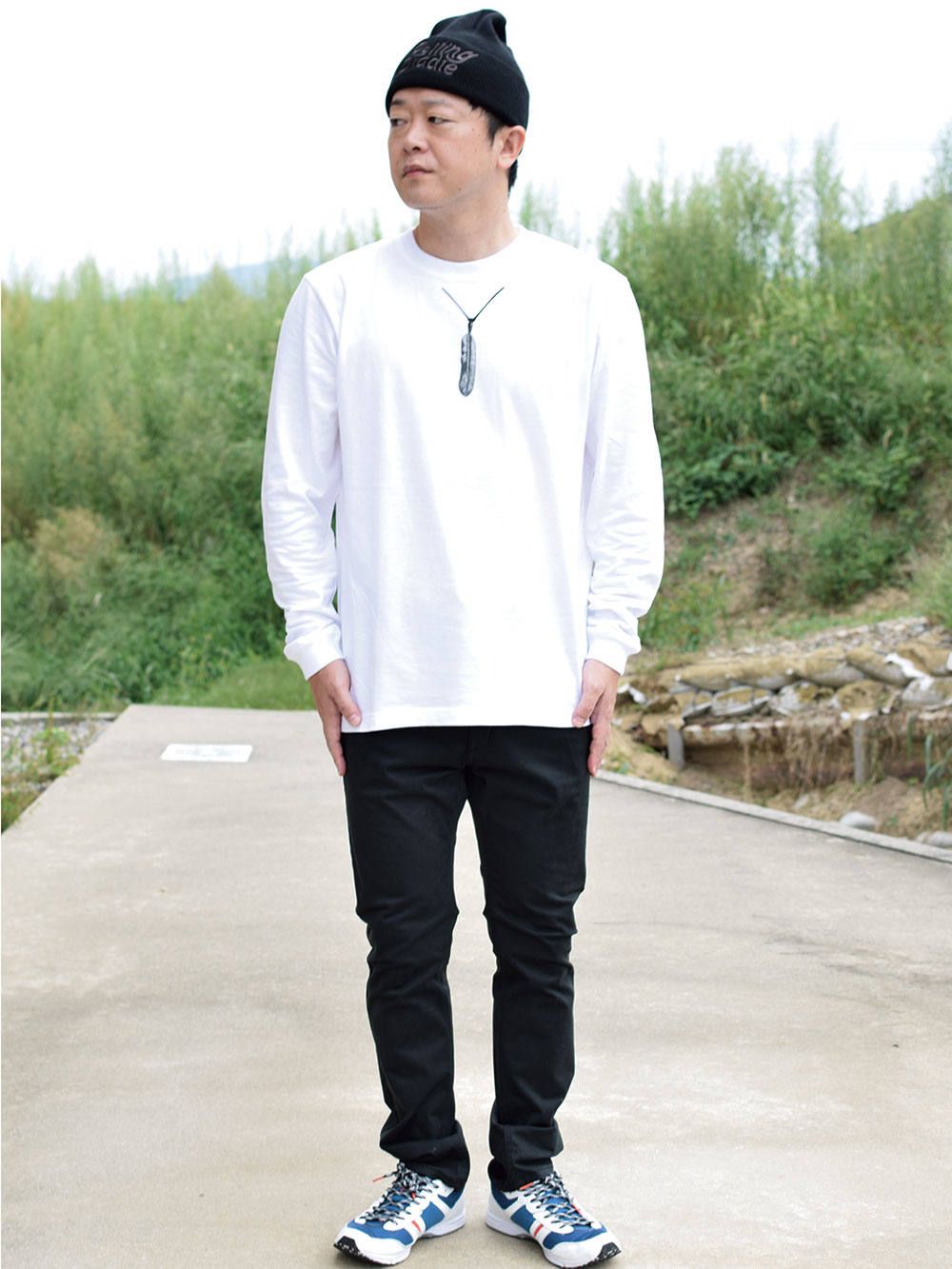 the feather LS tee