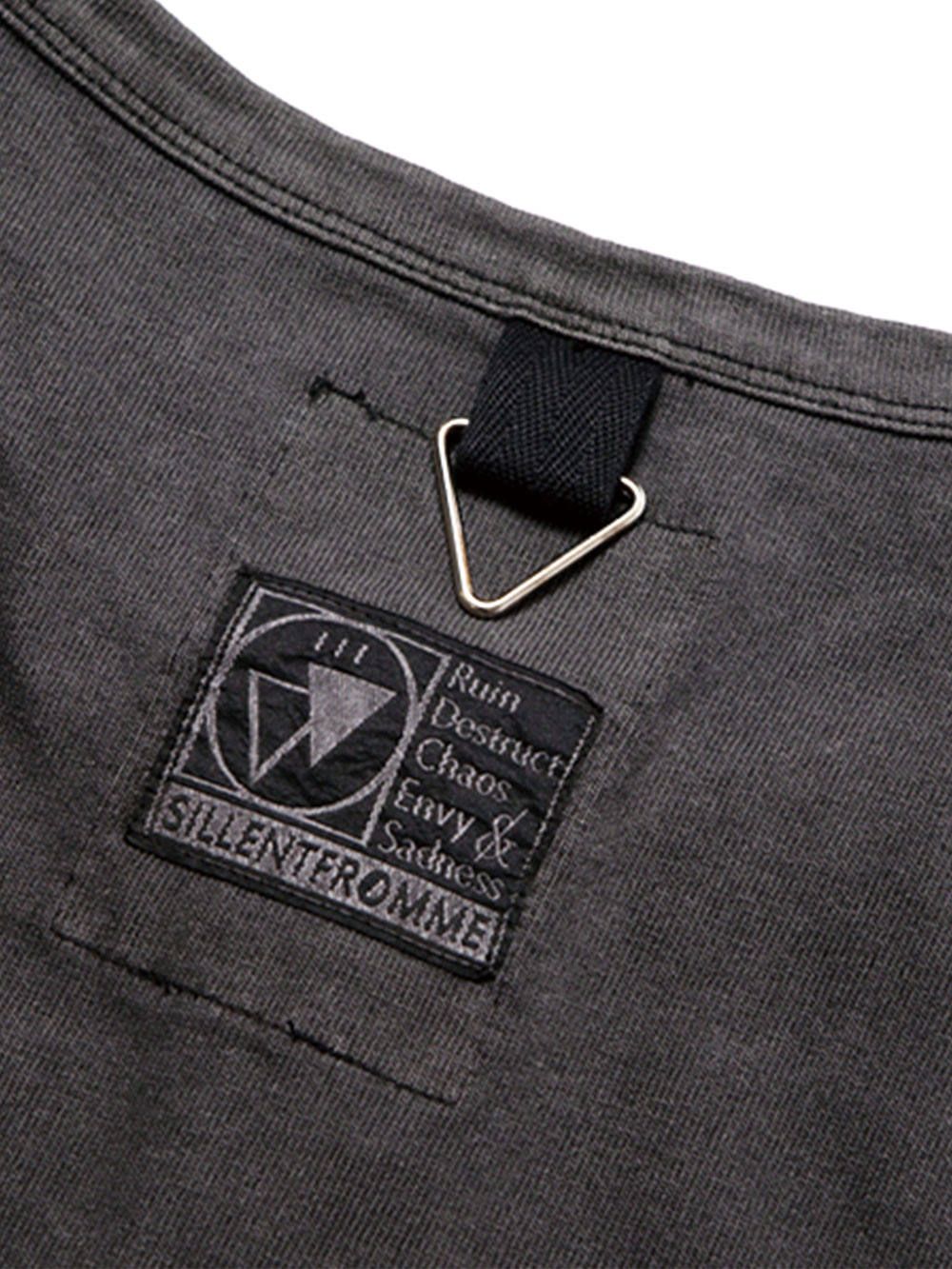 CLOUD -Henley Neck Drawstring Cutsew-