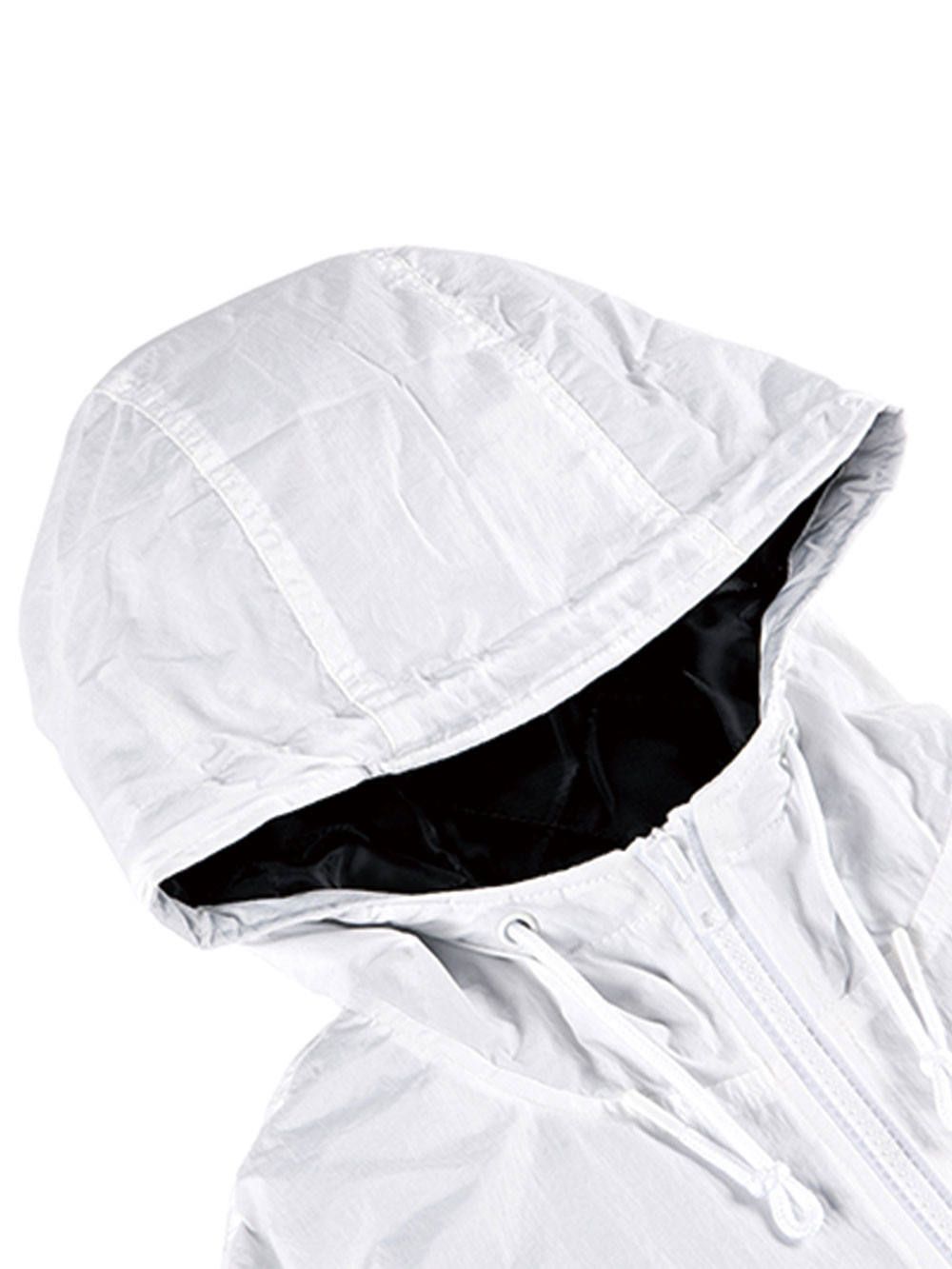 SHOUT HOODED BOMBER-JACKET
