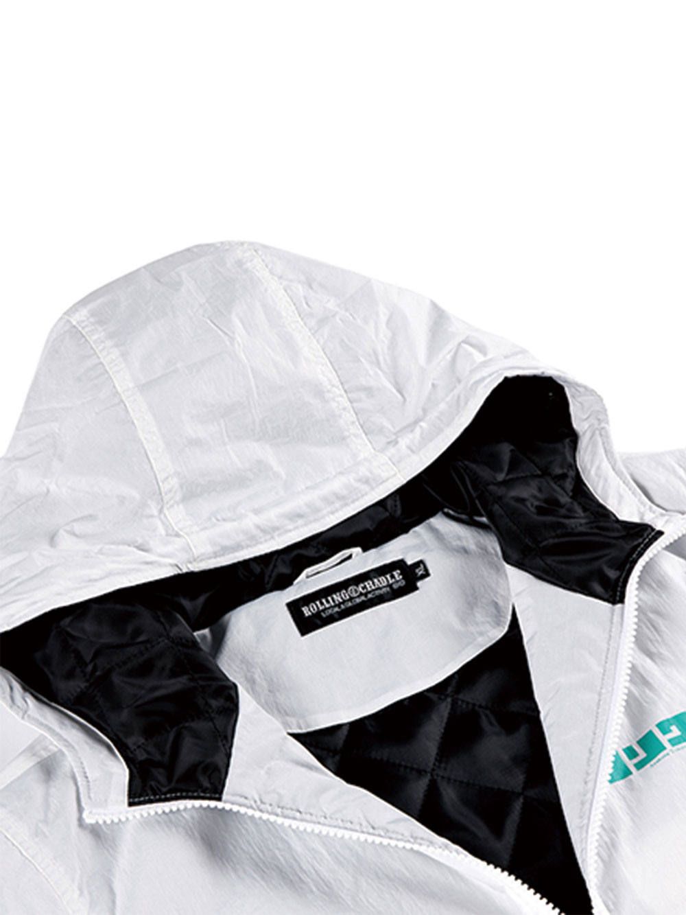 SHOUT HOODED BOMBER-JACKET