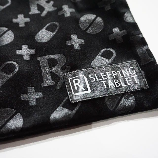 SLEEPING TABLET - PATIENT [ VELOUR TOTE BAG ] | DOLL