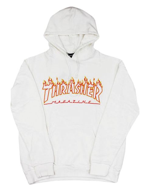 FLAME OUTLINE US COTTON-HOODIE