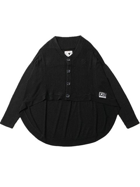 COCOON -Switched Knit Cardigan-