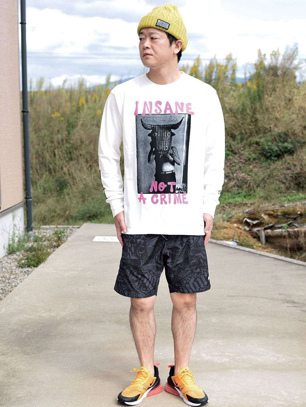 INSANE NOT A CRIME L/S T