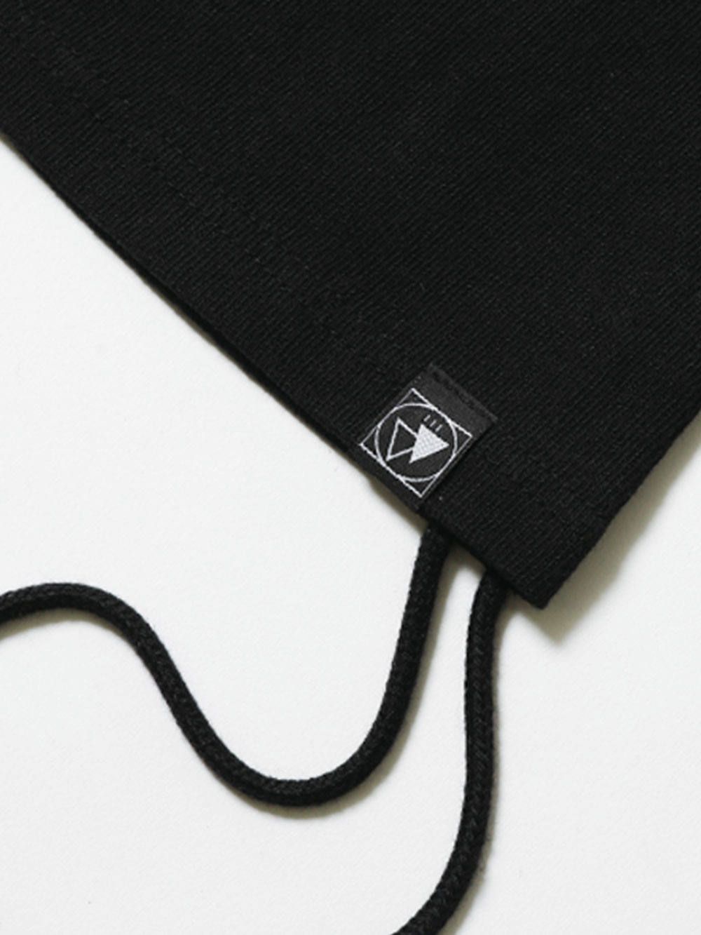 CLOUD -Henley Neck Drawstring Cutsew-