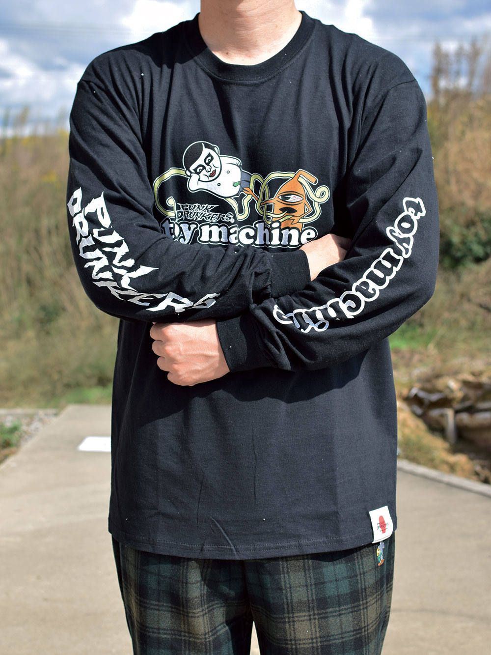 [PDSXTOY MACHINE] AITSU * TOY SECT LONG TEE