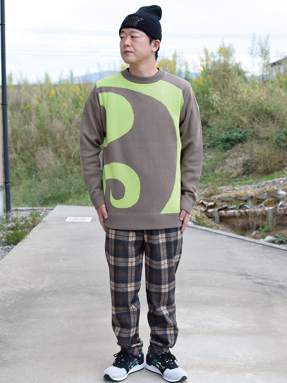 CIRCLE LOGO-SWEATER