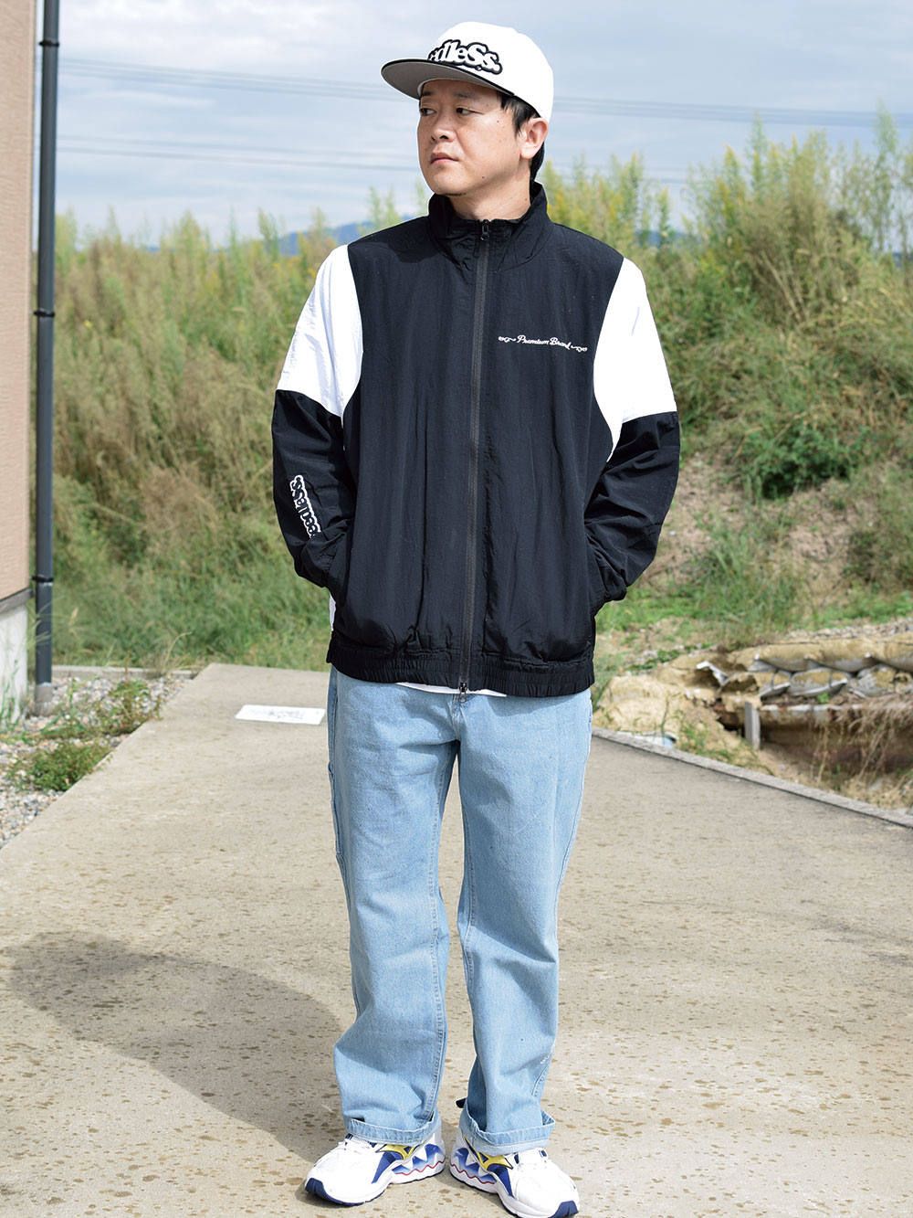 sd nylon 90's style truck jkt