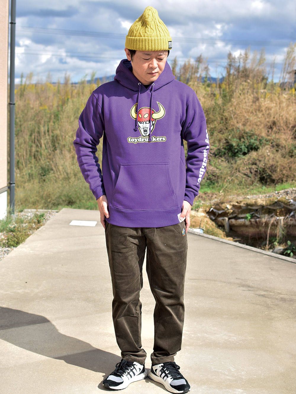 [PDSXTOY MACHINE] TOY DRUNKERS SWEAT PARKA