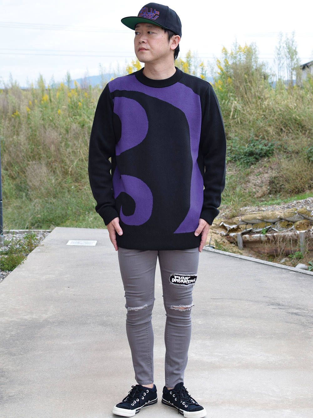 CIRCLE LOGO-SWEATER