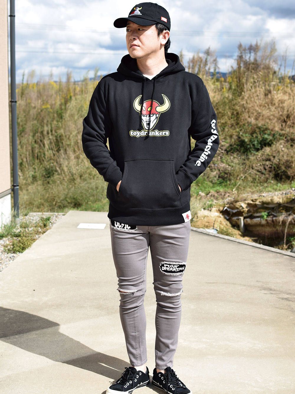 [PDSXTOY MACHINE] TOY DRUNKERS SWEAT PARKA