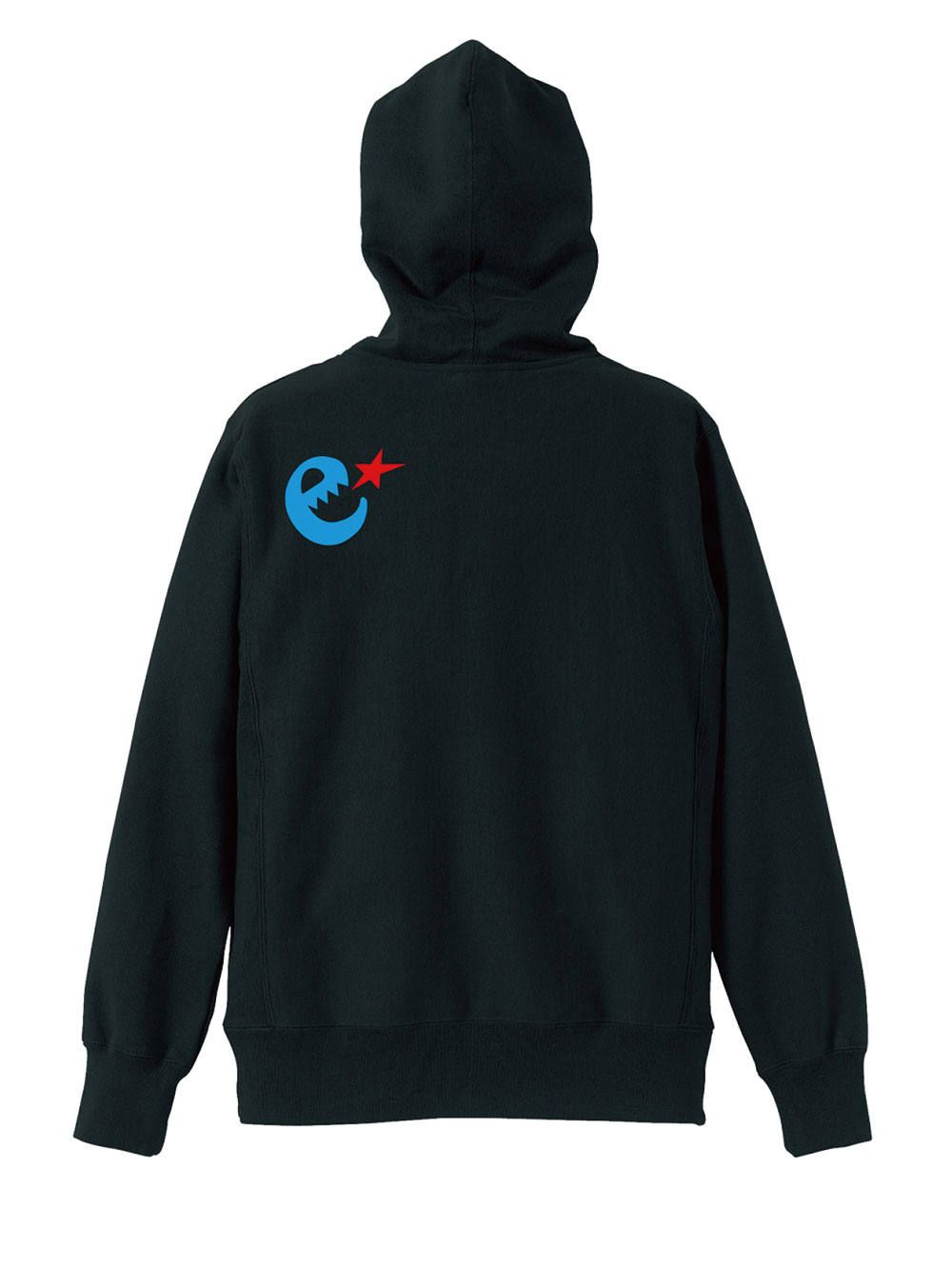 range logo pull over hoody spot color