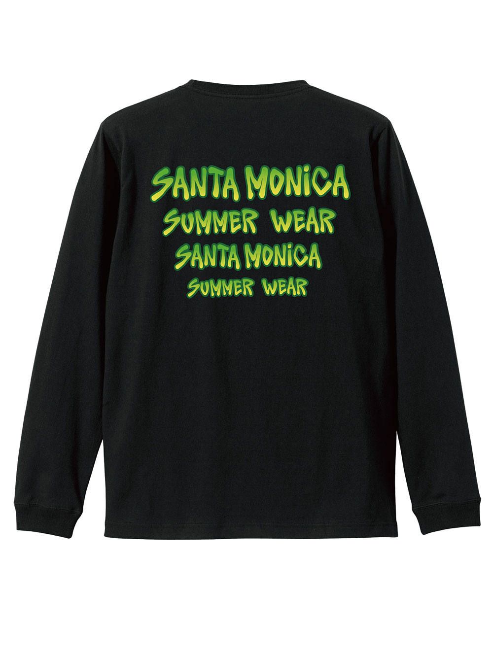 nature gradation logo L/S tee
