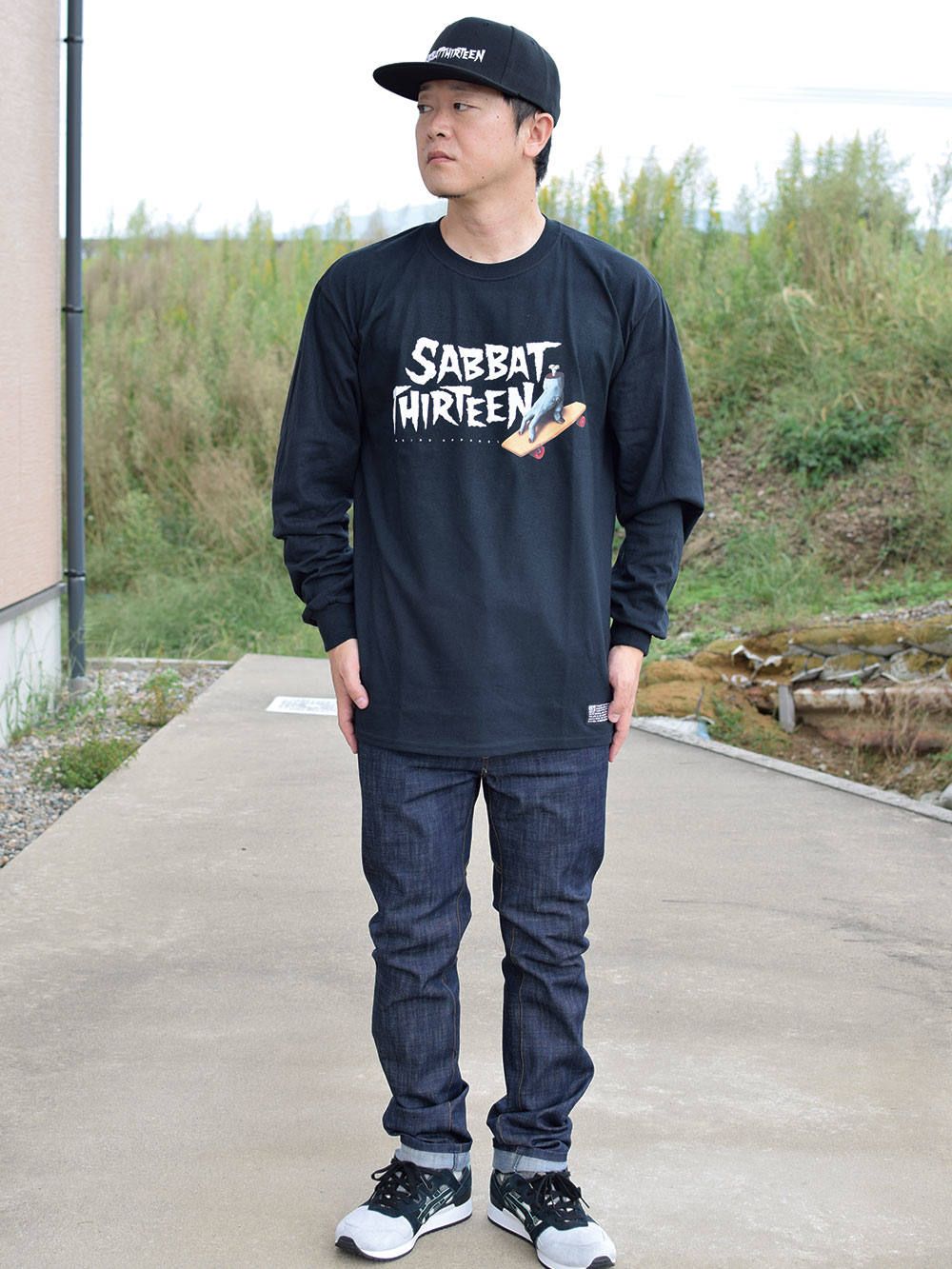 SKATE HAND L/S T