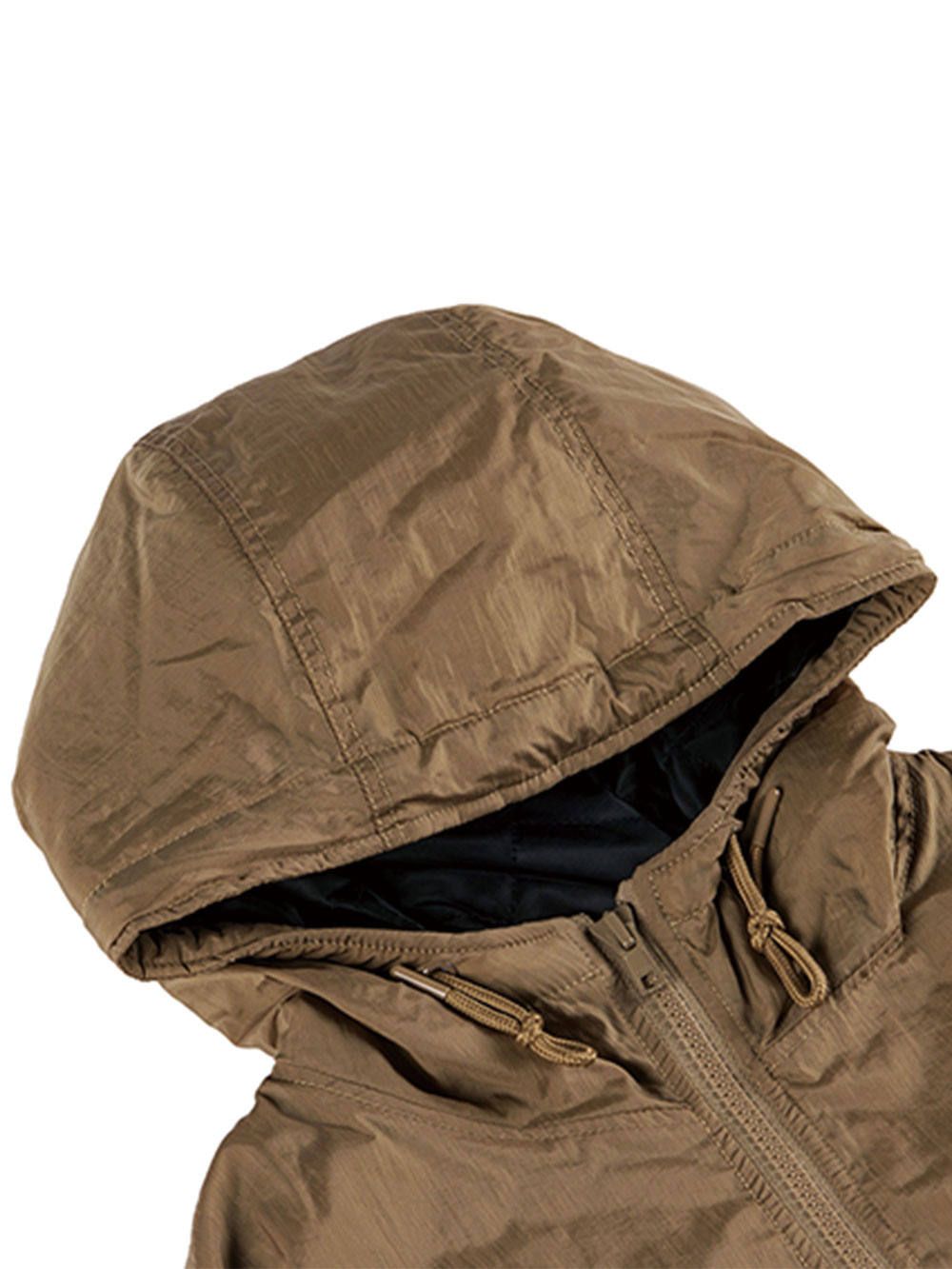 SHOUT HOODED BOMBER-JACKET