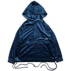PATIENT [ HALF BUTTON VELOUR PULLOVER ]