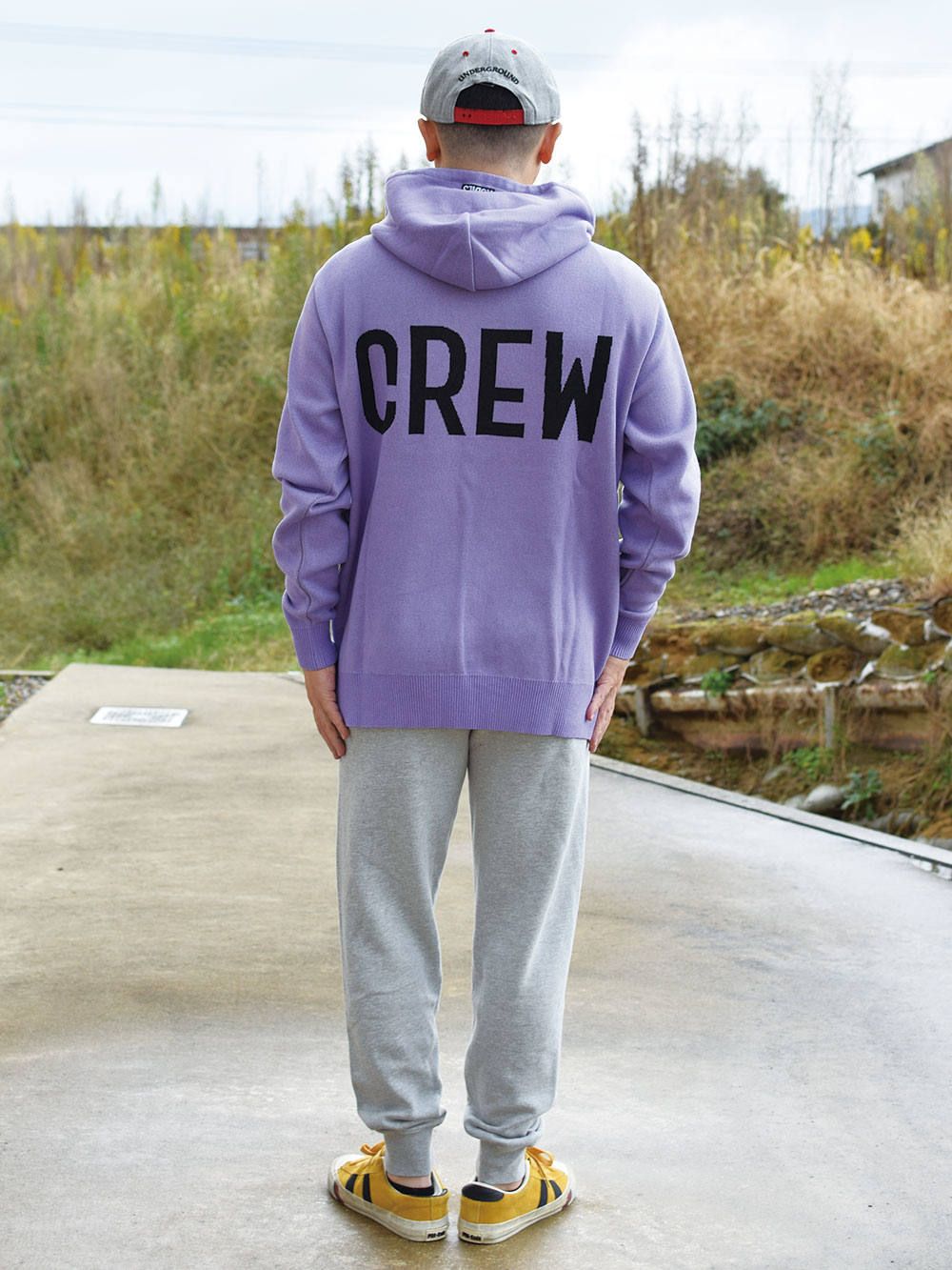 COLLEGE KNIT-SWEATER