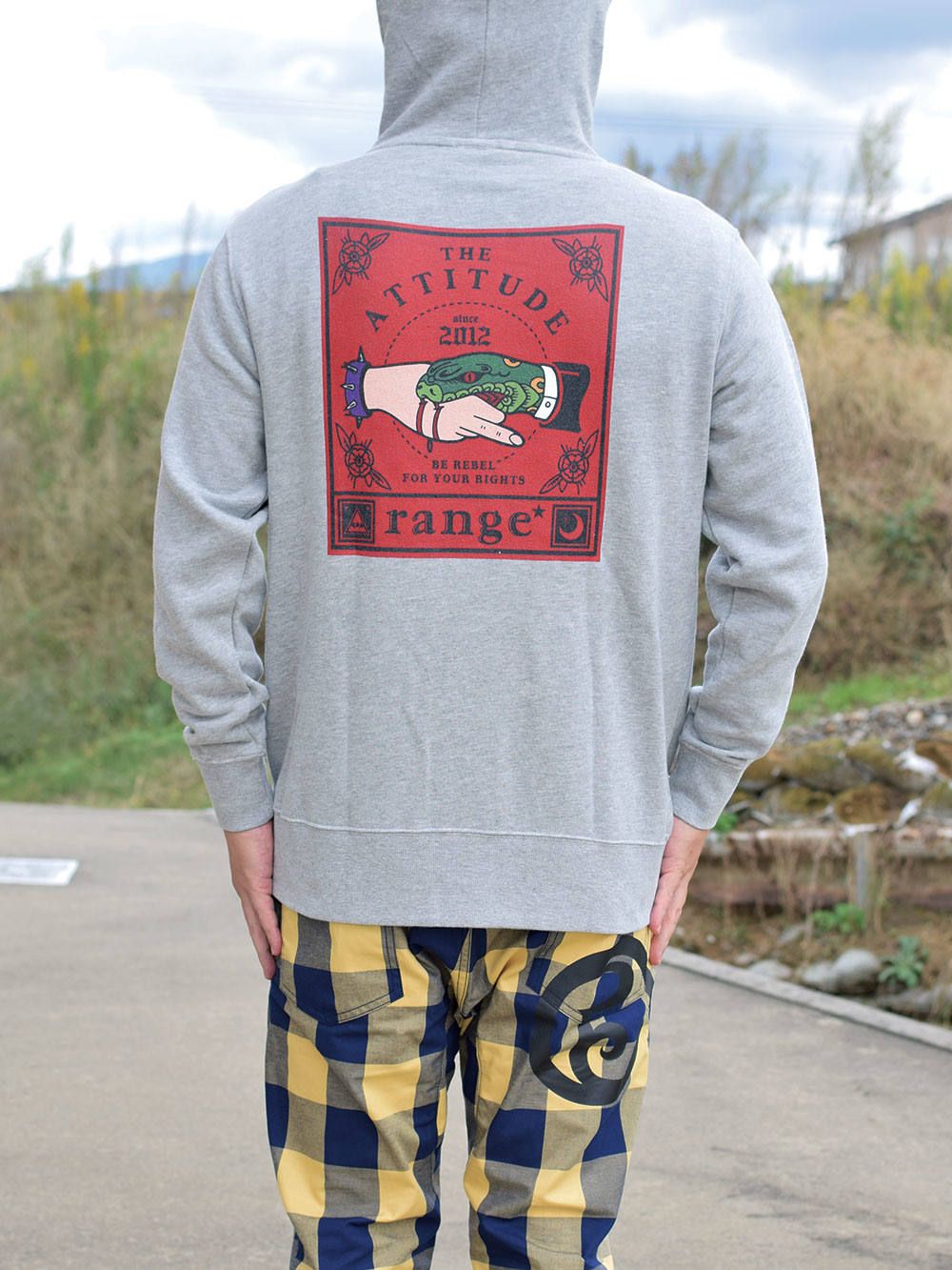 shake snake hand hoody fullcolor ver.