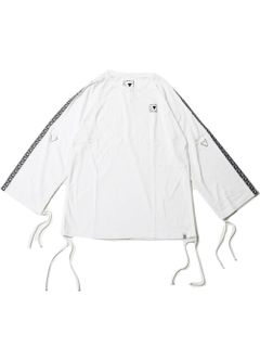 CLOUD -Henley Neck Drawstring Cutsew-