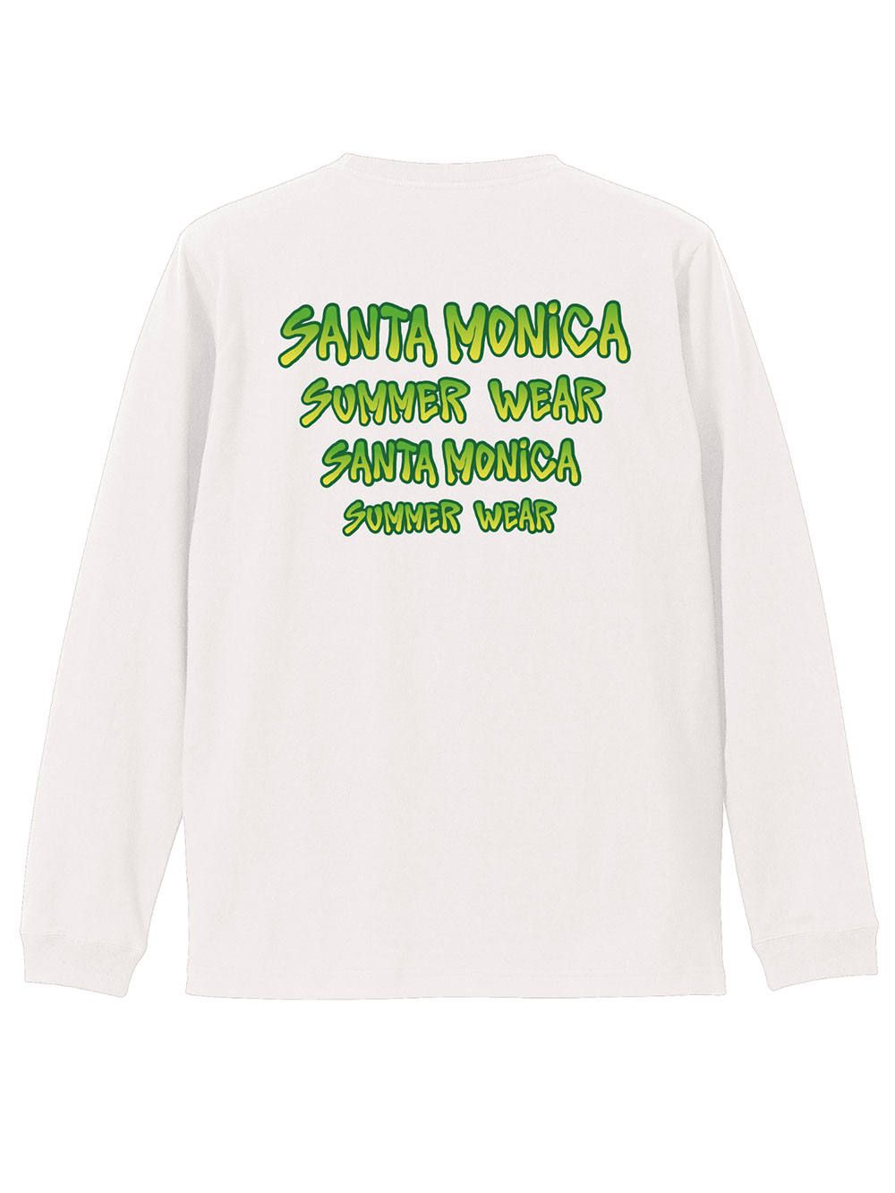 nature gradation logo L/S tee