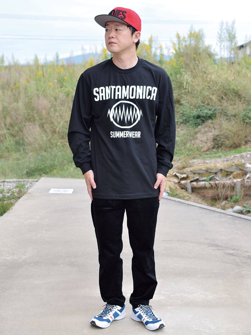 SMSW logo L/S tee
