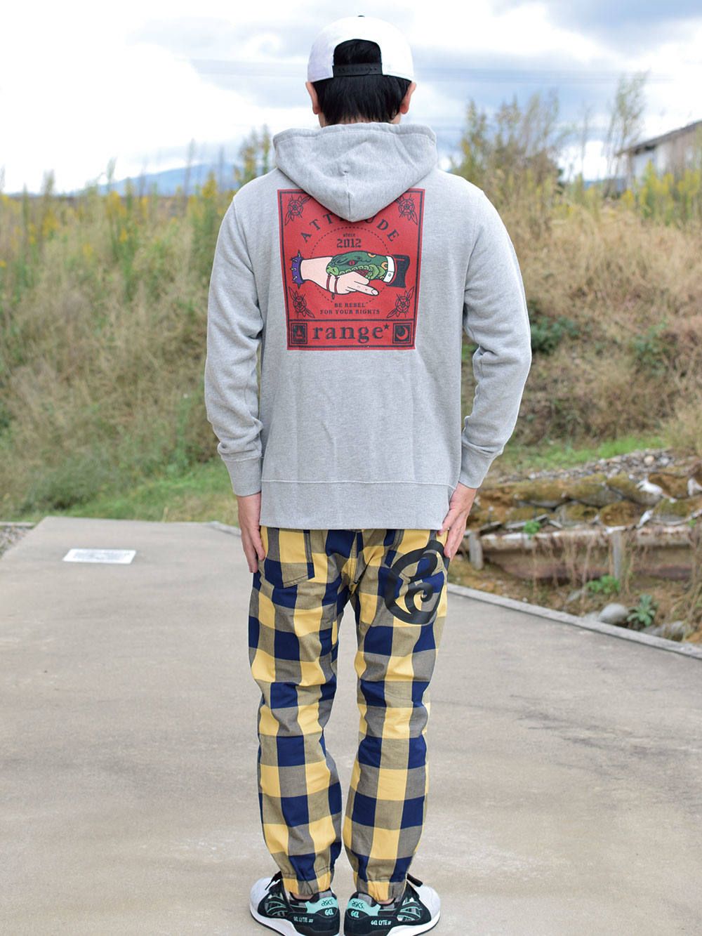 shake snake hand hoody fullcolor ver.