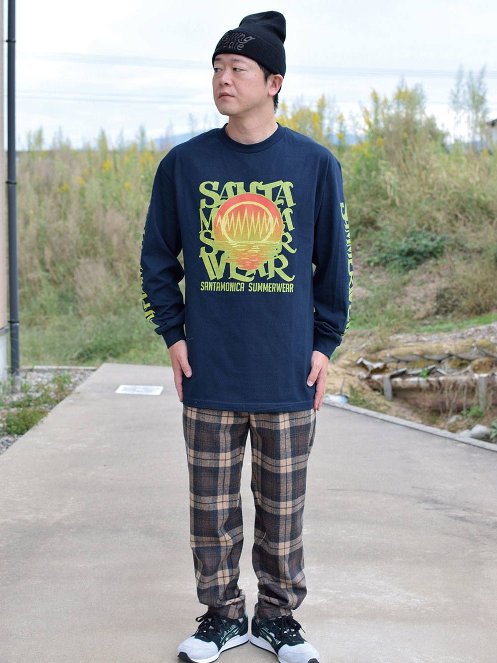 SANTAMONICA SUNSET L/S TEE