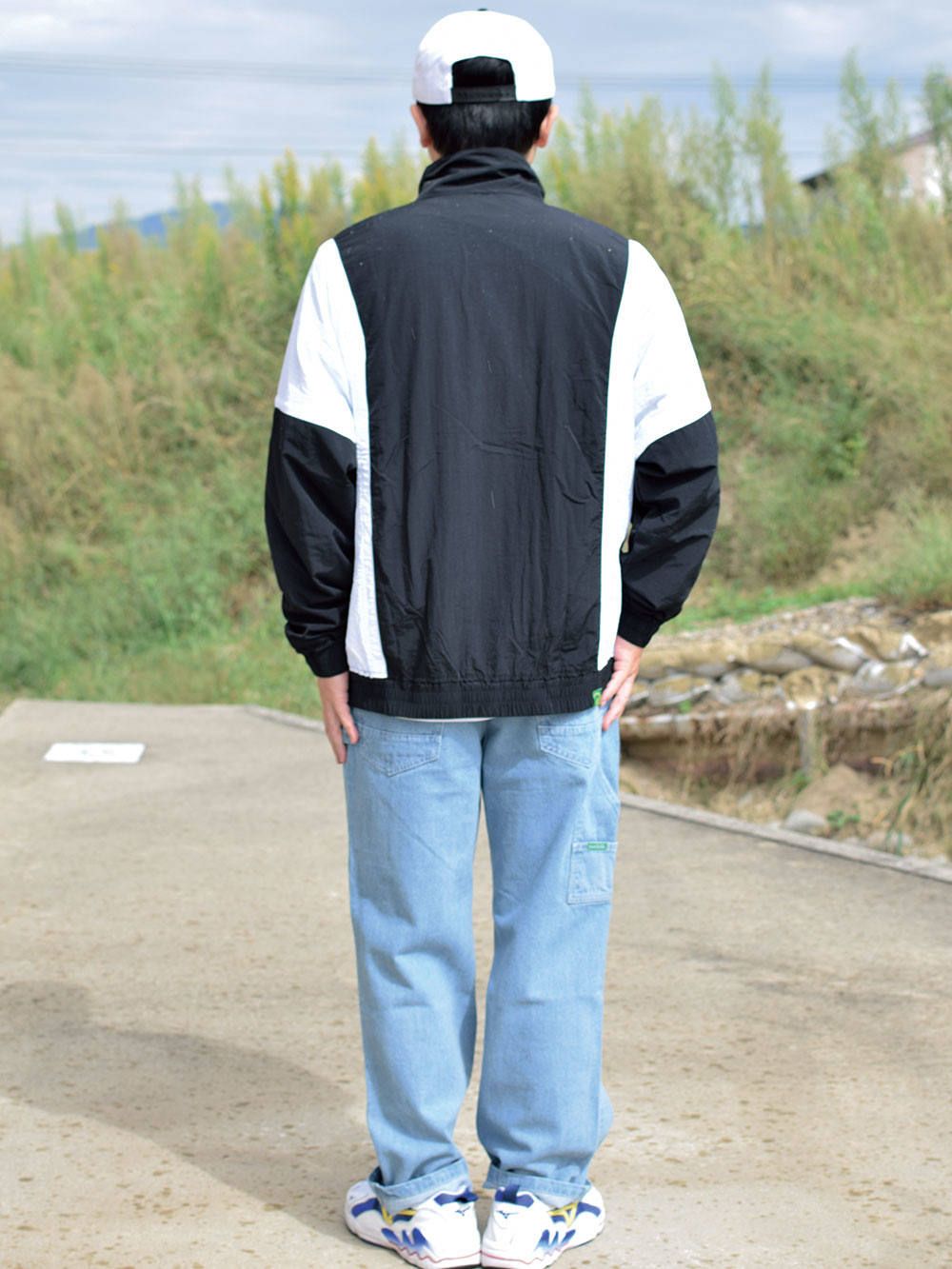 sd nylon 90's style truck jkt