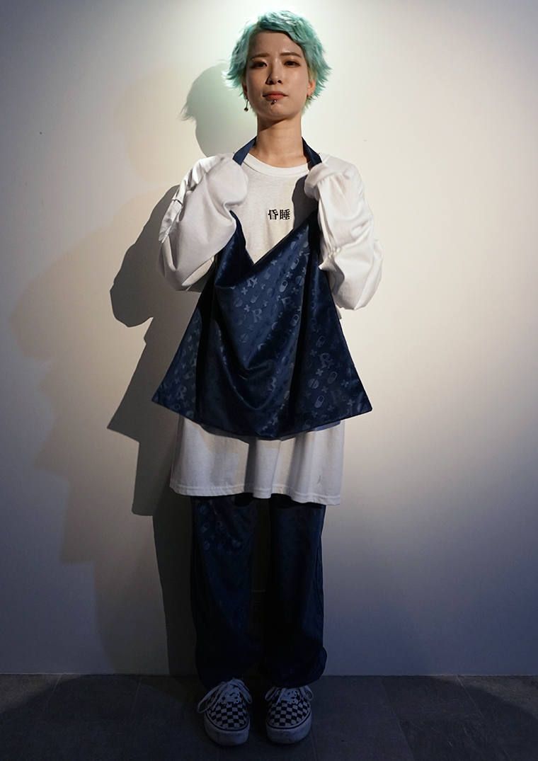 PATIENT [ VELOUR TOTE BAG ]